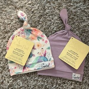 NWT Copper Pearl newborn hats